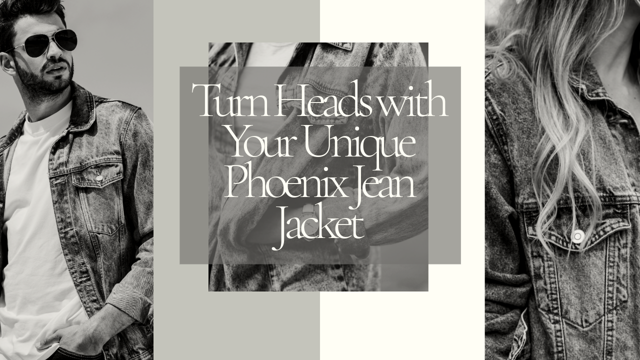 Turn Heads with Your Unique Phoenix Jean Jacket